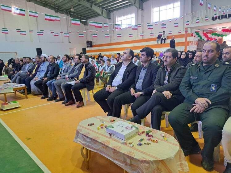 برگزاری جشن چهل و پنجمین سالگرد پیروزی انقلاب اسلامی ایران در شهر پول